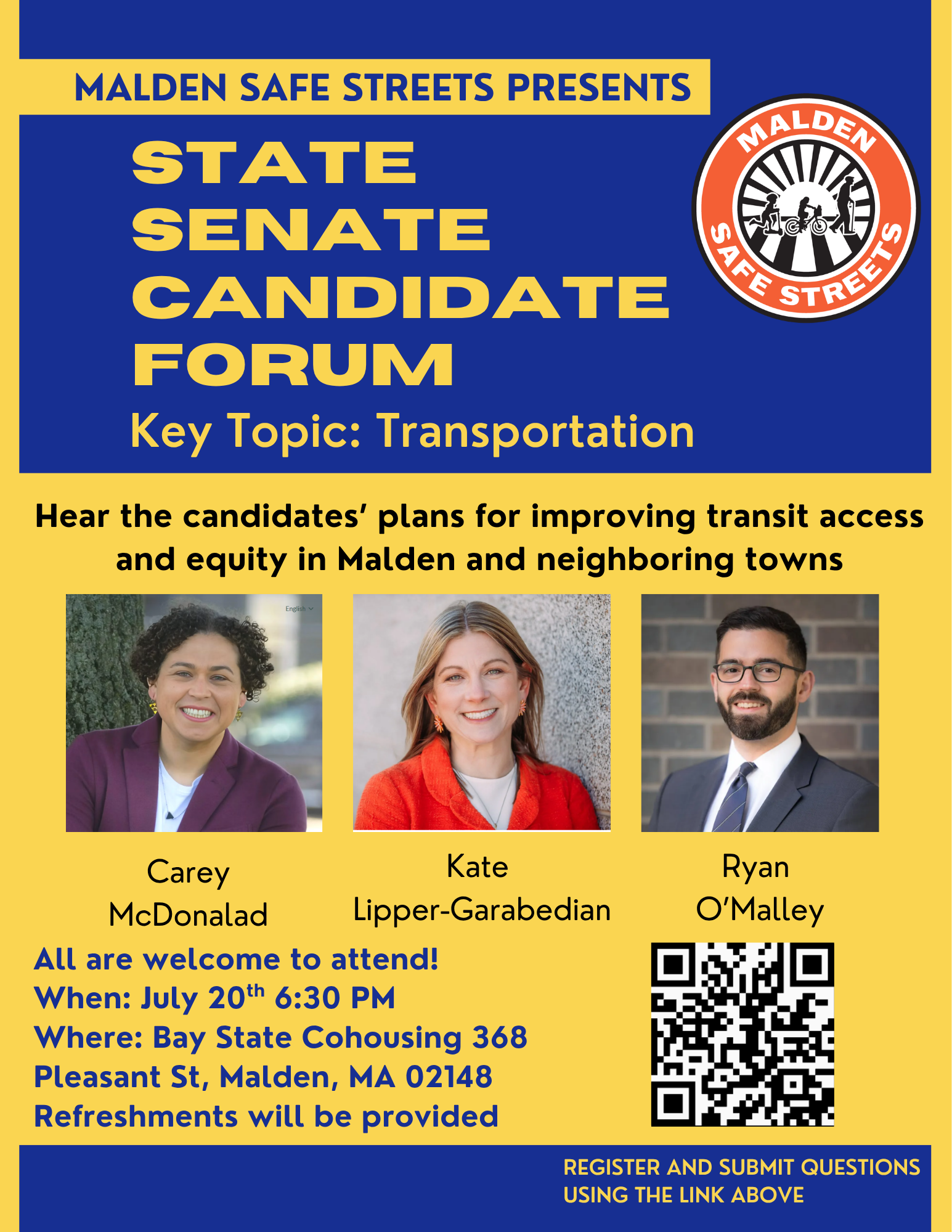 State Senate Candidate Forum